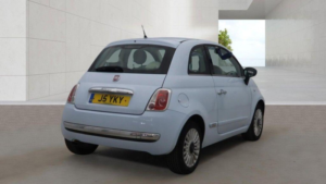 2009 Fiat 500 1.3 Multijet Lounge Euro 4 3dr in Blue — image 5