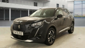 2020 Peugeot 2008 1.2 Puretech Allure Euro 6 (s/s) 5dr in Black — image 3
