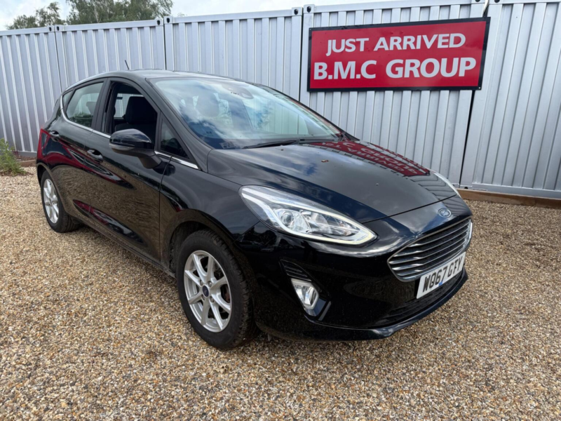 2018 Ford Fiesta 1.1 Ti-Vct Zetec Euro 6 (s/s) 5dr in Black — image 1