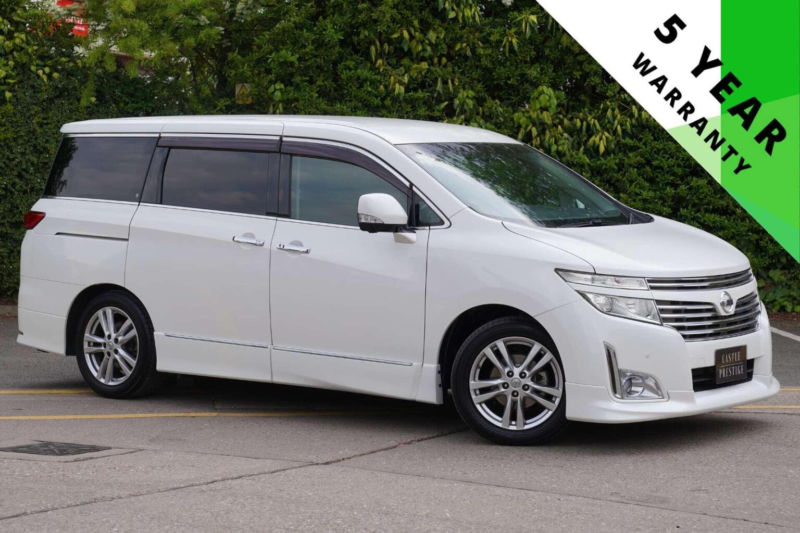 2010 Nissan Elgrand 2.5 Highway Star 5dr 7 Seats in White — image 1