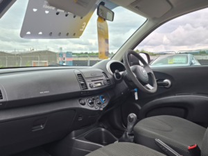 2009 Nissan Micra 1.2 16v Visia Hatchback 5dr Petrol Manual (139 G/km, 79 Bhp) in Red — image 5