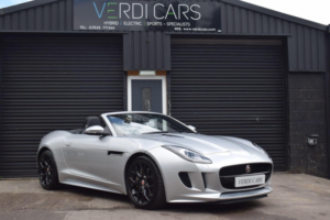 2017 Jaguar F-Type 3.0 V6 Auto Euro 6 (s/s) 2dr in Silver — image 2