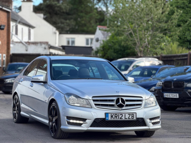 2012 Mercedes-Benz C Class 2.1 C250 Cdi Blueefficiency Sport G-Tronic+ Euro 5 (s/s) 4dr in Silver — image 1