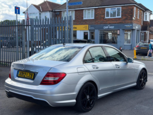 2012 Mercedes-Benz C Class 2.1 C250 Cdi Blueefficiency Sport G-Tronic+ Euro 5 (s/s) 4dr in Silver — image 2