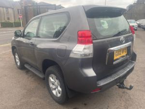 2012 Toyota Land Cruiser 3.0 D-4d Lc3 SUV 3dr Diesel Manual 4WD Euro 5 (190 Ps) in Grey — image 6