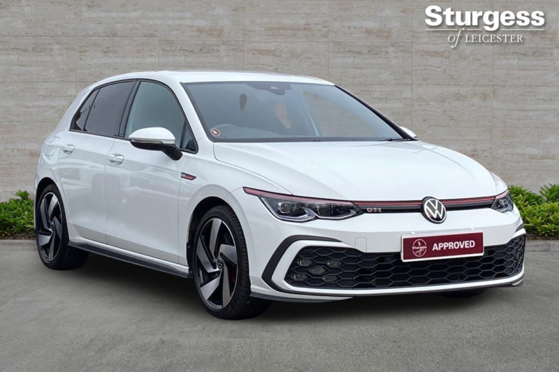 2021 Volkswagen Golf 2.0 Tsi Gti DSG Euro 6 (s/s) 5dr in White — image 1