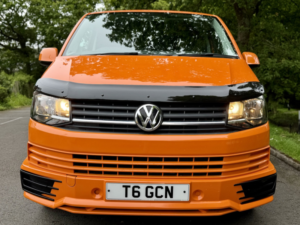 2017 Volkswagen Transporter 2.0 Tdi*150 Dsg*20”alloy-Dab-Ac-Cruise-Spoiler-Fsh*superb Looks* in Orange — image 2