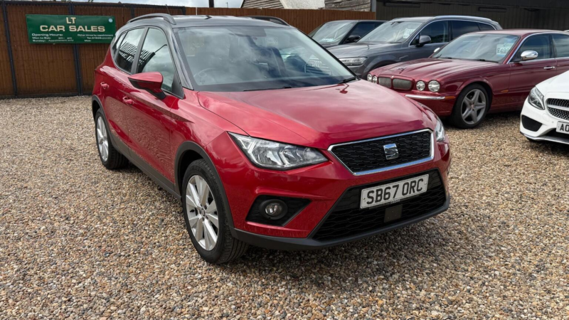 2018 SEAT Arona 1.0 Tsi Se Technology Euro 6 (s/s) 5dr in Red — image 1