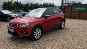 2018 SEAT Arona 1.0 Tsi Se Technology Euro 6 (s/s) 5dr in Red — image 3