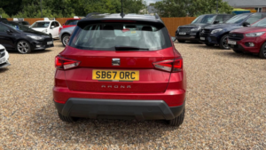 2018 SEAT Arona 1.0 Tsi Se Technology Euro 6 (s/s) 5dr in Red — image 6
