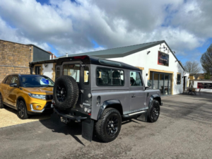 2012 Land Rover Defender 90 2.2 Tdci Xtech Limited Edition Hard Top SUV 4WD Swb Euro 5 3dr in Grey — image 3