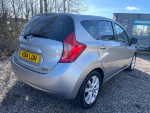 2014 Nissan Note 1.5 Dci Tekna Euro 5 (s/s) 5dr in Silver — image 3