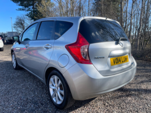 2014 Nissan Note 1.5 Dci Tekna Euro 5 (s/s) 5dr in Silver — image 4