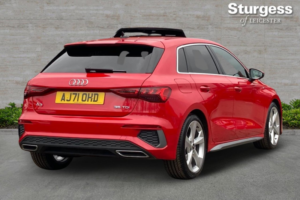 2022 Audi A3 2.0 Tdi 35 S Line Sportback Euro 6 (s/s) 5dr in Red — image 5