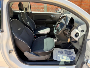 2015 Fiat 500 1.2 Lounge Euro 6 (s/s) 3dr in White — image 3