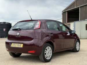 2012 Fiat Punto 1.4 Punto 1.4 8v Mta Easy 5dr in Red — image 3