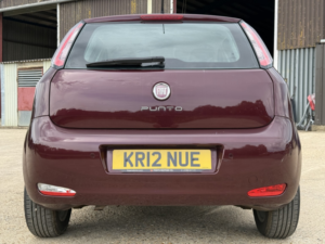 2012 Fiat Punto 1.4 Punto 1.4 8v Mta Easy 5dr in Red — image 4