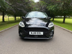 2018 Ford Fiesta 1.0t Ecoboost St-Line X Auto Euro 6 (s/s) 3dr in Black — image 3