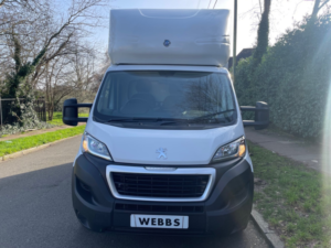 2023 Peugeot Boxer 2.2 Bluehdi 335 Built For Business Luton Van in White — image 2