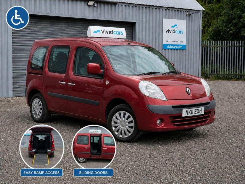 2011 Renault Kangoo 1.5 Dci Expression Euro 5 5dr in Red — image 1