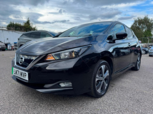 2021 Nissan Leaf 62kwh E+ N-Connecta Auto 5dr in Black — image 2
