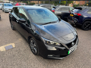 2021 Nissan Leaf 62kwh E+ N-Connecta Auto 5dr in Black — image 5