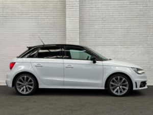 2014 Audi A1 1.4 Tfsi S Line Sportback S Tronic Euro 5 (s/s) 5dr in White — image 6