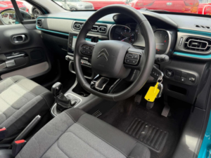 2022 Citroen C3 1.2 Puretech Shine Plus Euro 6 (s/s) 5dr in Blue — image 3