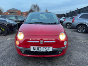 2013 Fiat 500c 1.2 Lounge Euro 5 2dr in Red — image 2