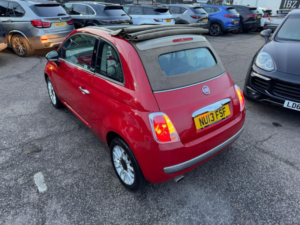 2013 Fiat 500c 1.2 Lounge Euro 5 2dr in Red — image 4