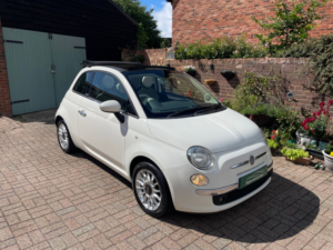 2012 Fiat 500c 1.2 Lounge Convertible 2dr Petrol Manual Euro 5 (69 Bhp) in White — image 4