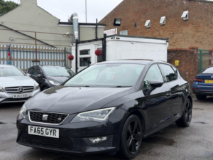 2016 SEAT Leon 2.0 Tdi Fr Euro 6 (s/s) 5dr in Black — image 6