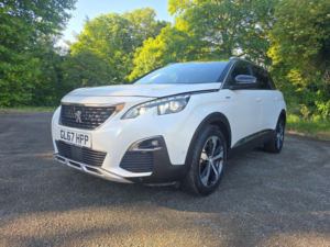 2017 Peugeot 5008 1.6 Thp Gt Line Eat Euro 6 (s/s) 5dr in White — image 3