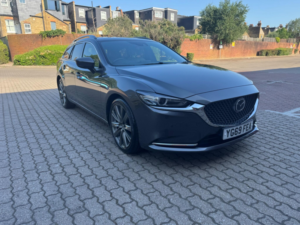 2019 Mazda Mazda6 2.5 Skyactiv-G Gt Sport Tourer 5dr Petrol Auto Euro 6 (s/s) (194 Ps) in Grey — image 4