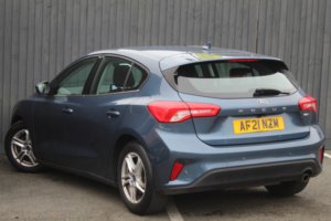 2021 Ford Focus 1.0 Focus Zetec 5 Door 1.0l Ecoboost Hybrid 125ps Fwd 6 Speed Manual in Blue — image 2