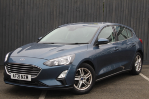2021 Ford Focus 1.0 Focus Zetec 5 Door 1.0l Ecoboost Hybrid 125ps Fwd 6 Speed Manual in Blue — image 4