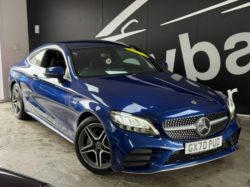 2020 Mercedes-Benz C Class 1.5 C200 Mhev Amg Line G-Tronic+ Euro 6 (s/s) 2dr in Blue — image 1
