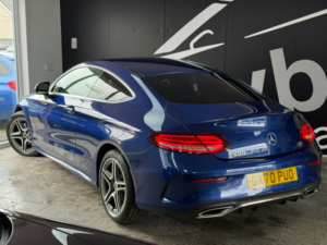2020 Mercedes-Benz C Class 1.5 C200 Mhev Amg Line G-Tronic+ Euro 6 (s/s) 2dr in Blue — image 2