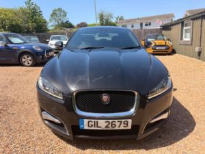 2014 Jaguar Xf 2.2d R-Sport Auto Euro 5 (s/s) 4dr in Black — image 3
