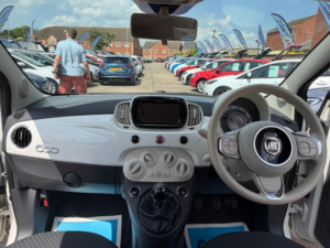 2018 Fiat 500 1.2 Eco Pop Star Euro 6 (s/s) 3dr in White — image 2