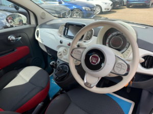 2018 Fiat 500 1.2 Eco Pop Star Euro 6 (s/s) 3dr in White — image 3