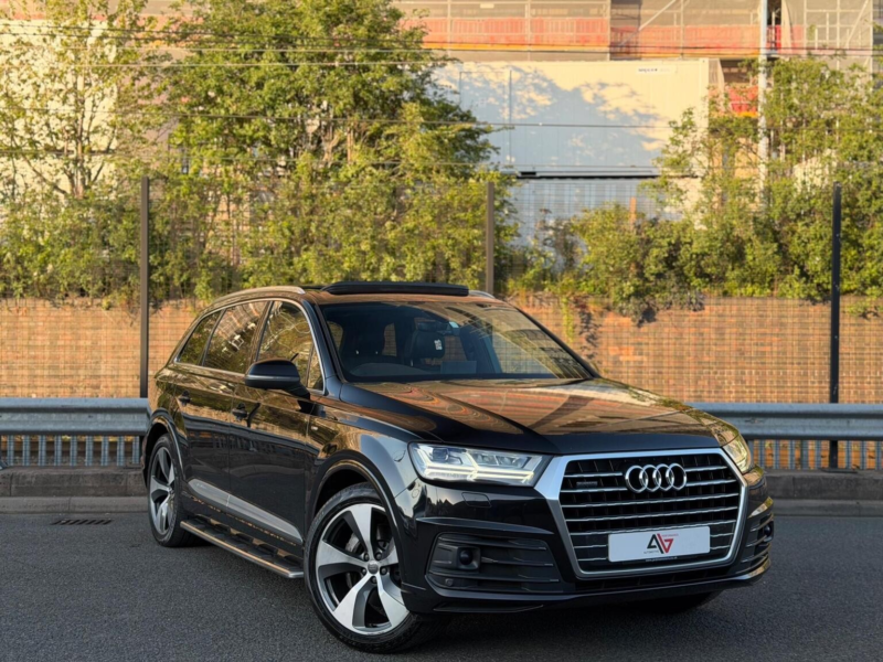 2016 Audi Q7 3.0 Tdi V6 S Line Tiptronic Quattro Euro 6 (s/s) 5dr in Black — image 1