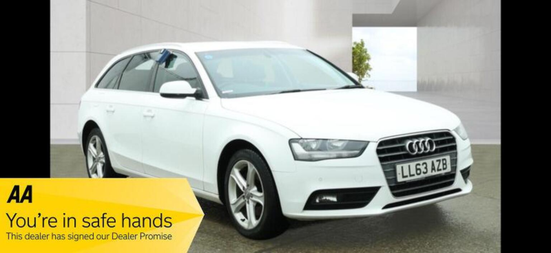 2013 Audi A4 Avant 2.0 Tdi Se Technik Multitronic Euro 5 (s/s) 5dr in White — image 1
