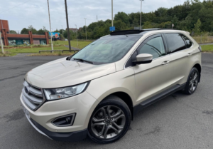 2017 Ford Edge 2.0 Tdci Titanium Powershift AWD Euro 6 (s/s) 5dr in Gold — image 3