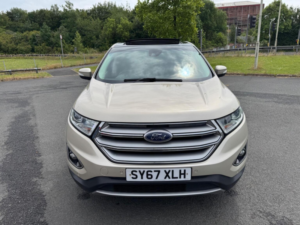 2017 Ford Edge 2.0 Tdci Titanium Powershift AWD Euro 6 (s/s) 5dr in Gold — image 5