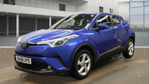 2018 Toyota C-Hr 1.2 Vvt-I Icon Euro 6 (s/s) 5dr in Blue — image 2
