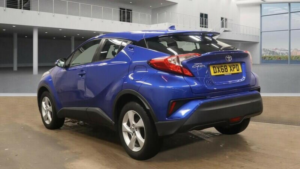 2018 Toyota C-Hr 1.2 Vvt-I Icon Euro 6 (s/s) 5dr in Blue — image 3