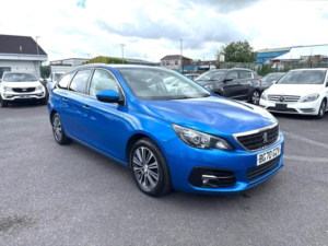 2020 Peugeot 308 Sw 1.5 Bluehdi Allure Eat Euro 6 (s/s) 5dr in Blue — image 4