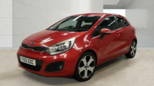 2012 Kia Rio 1.4 3 Euro 5 5dr in Red — image 3