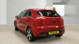 2012 Kia Rio 1.4 3 Euro 5 5dr in Red — image 4